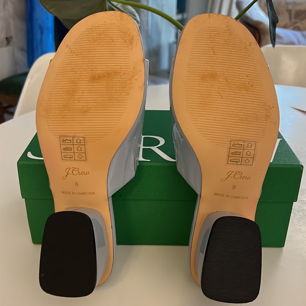 Jcrew patent leather simple slide sandal - Picture 3 of 3